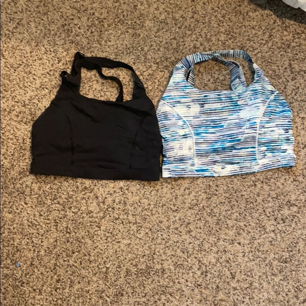 Lot of lululemon bras size 6